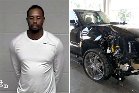 Tiger Woods Crash Is Latest In Shocking Series Of His Road Smashes