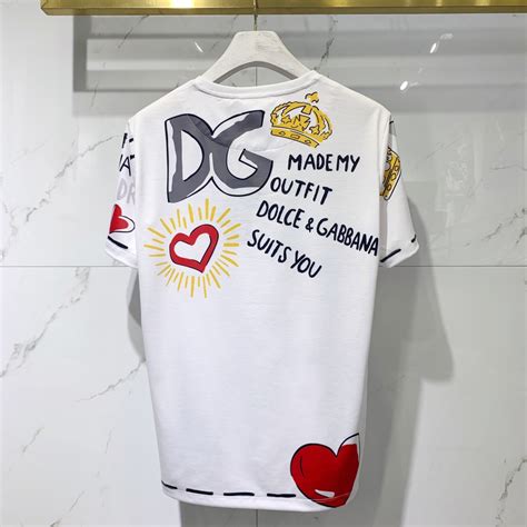 Cheap Dolce And Gabbana Dandg T Shirts Short Sleeved For Men 840587