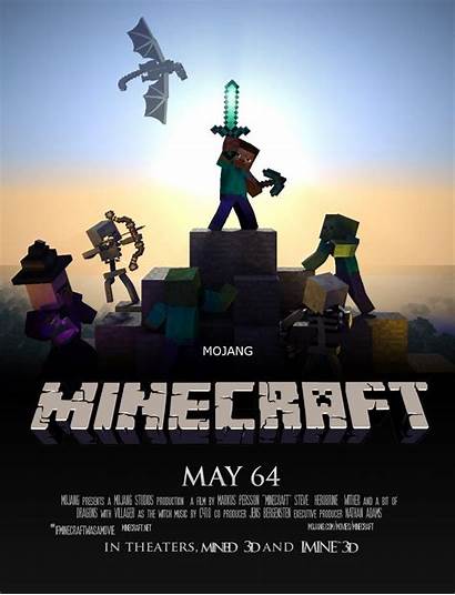 Minecraft Movies Poster Official Wallpapers Fake Trailer