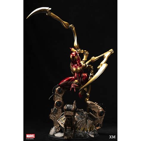 Xm Studios Iron Spider 14 Premium Collectibles Statue Nl