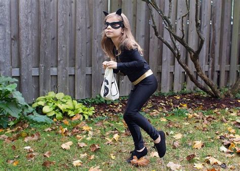 Kid Catwoman Costume Cat Woman Costume Catwoman Costume Kids Diy