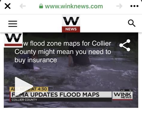 I Share Because I Care New Flood Zone Maps For Collier County Might