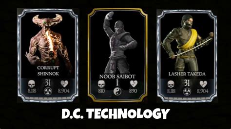 New Characters In Mkx Mobile In Update 114 Youtube