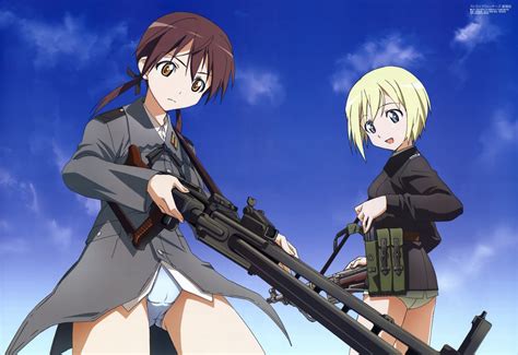 Kouno Yoshitaka Strike Witches Strike Witches Gekijouban Erica Hartmann