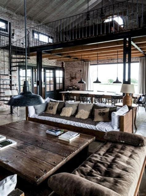 Rustic Leather Living Room Furniture Design Inspirations Cabins