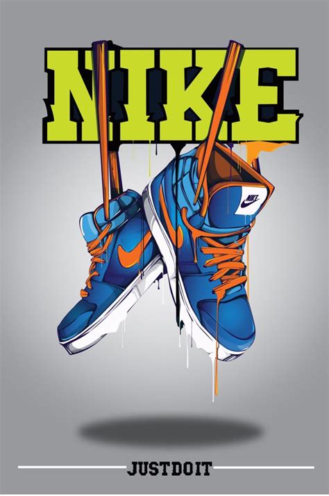 Product Branding Illustrator Posters Nike Carta Da Parati Sfondi Per