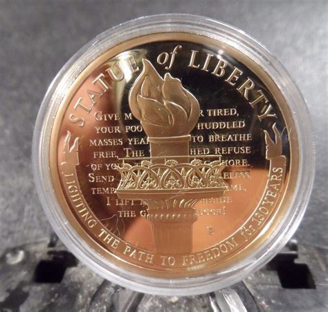 American Mint Cos 130 Yrs Of Libertyliberty 1886 Commemorative Coin