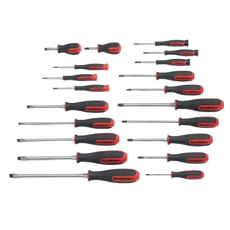 Gearwrench Master Dual Material Screwdriver Set 20 Piece 80066 The