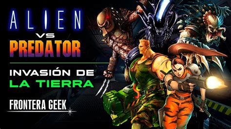 Alien Vs Predator Arcade Historia Completa Videojuego Avp Dutch Schaefer Linn