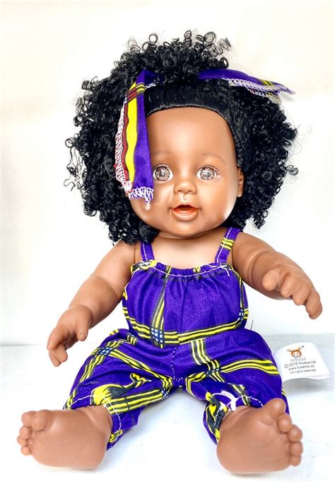 Black Doll African American Baby Doll We Call Her Amaka The Etsy