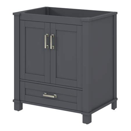 Get 5% in rewards with club o! Sonata Bay Cool Gray Single Sink Bathroom Vanity Base, 30 ...