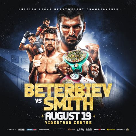 Unified Light Heavyweight Championship Artur Beterbiev Vs Callum