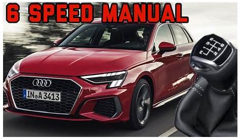 Audi Manual Transmission Returns with 2021 Audi A3 - All The Details