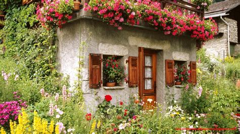 Beautiful Cottage Garden Flowers Wallpaper 1080p 1600 X