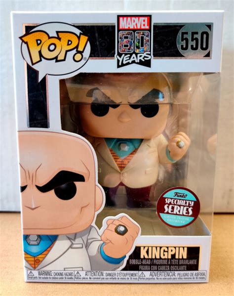 Marvel 80th First Appearance Specialty Series Kingpin 550 Funko Pop