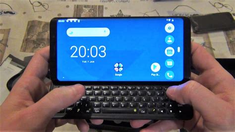Fxtec Pro 1 Smartphone With Qwerty Keyboard Quick Unboxing Youtube