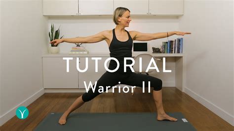 Warrior 2 Yoga Pose For Beginners Learn Correct Alignment Youtube