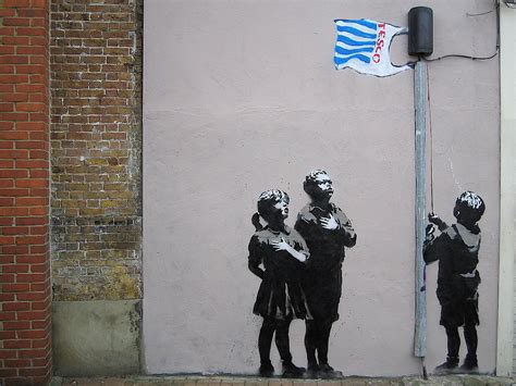 This opens in a new window. Street Art By Banksy - London (United Kingdom) - Street ...