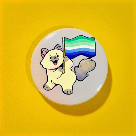 Gay Pin Badge Mollypukes
