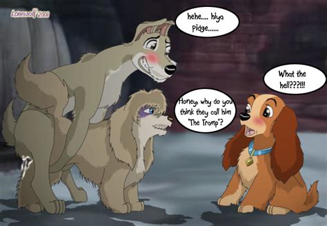 Rule 34 Disney Lady Lady And The Tramp Lady And The Tramp Lonewolf Peg Lady And The Tramp