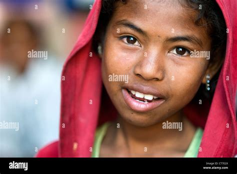 Young Girl In Antananarivo Madagascar Stock Photo Alamy