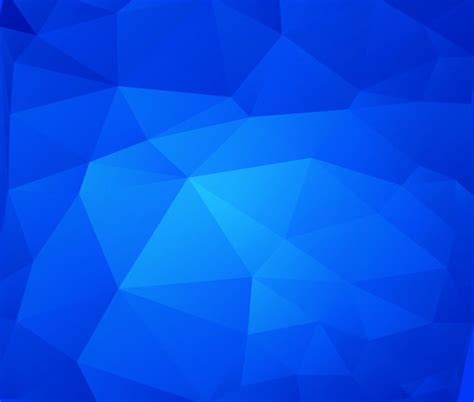Vector Illustration Of Abstract Triangle Blue Background Free Vector In