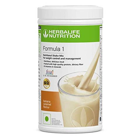 Buy Herbalife Nutrition Banana Caramel Nutritional Shake Mix 500g