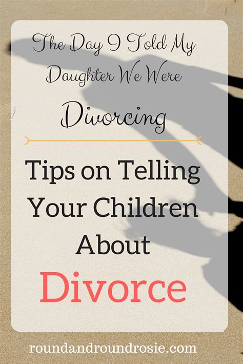 Telling Your Child About Divorce The Day I Told My Daughter We Were