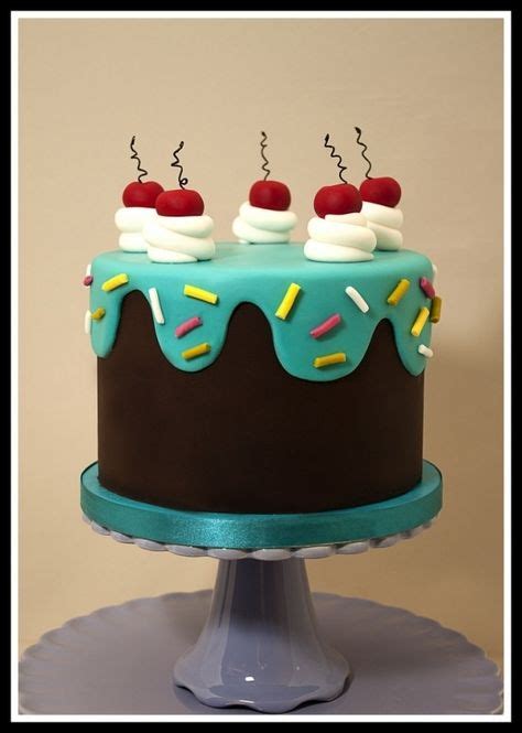 Pretty Cakes Cute Cakes Fondant Cakes Cupcake Cakes Fondant Bow 3d