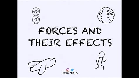 Forces And Their Effects Youtube