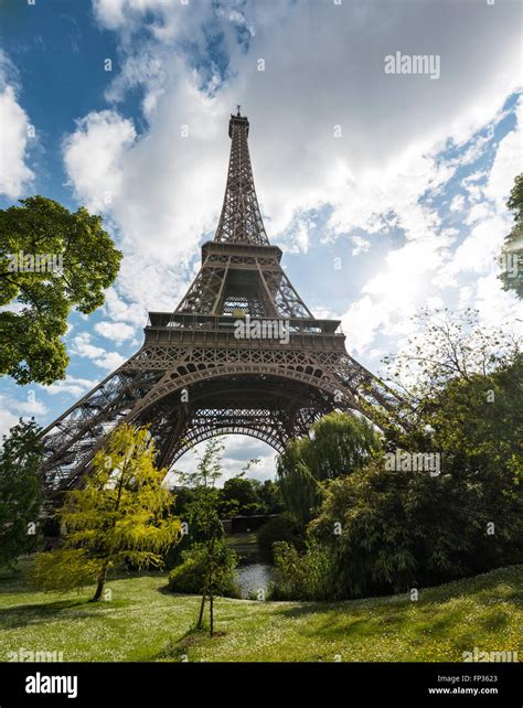 Eiffel Tower Tour Eiffel Champs De Mars Paris Ile De France France