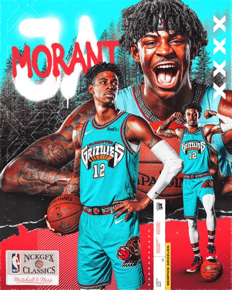 Ja Morant Trend Nba Basketball Art Nba Pictures Best Nba Players