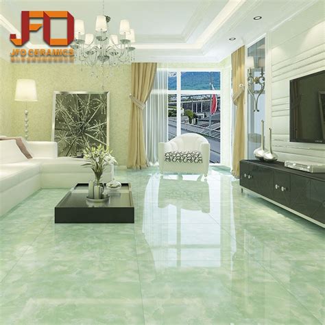 800800mm Ceramic Tiles Full Glazed Ruyi Green Brick