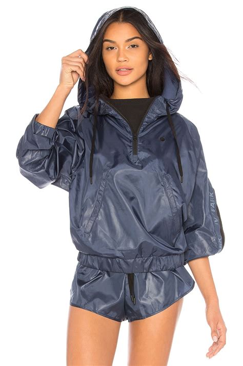 If attack is greater than defense. IVY PARK Wetlook Jacket in Rainstorm | REVOLVE (With ...