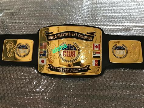 Cwa World Heavyweight Championship Belt Zees Belts