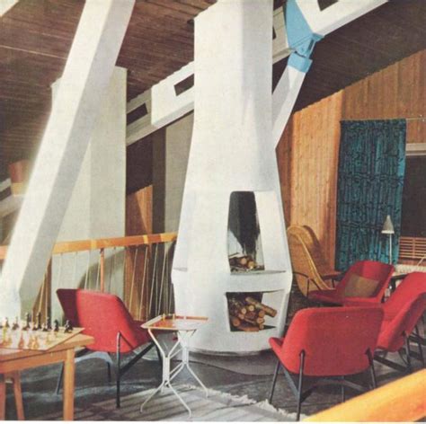 9 Of Our Favorite Mid Century Modern Fireplaces