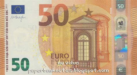 Hybrid European Union 50 Euro 2017 Hybrid Notes