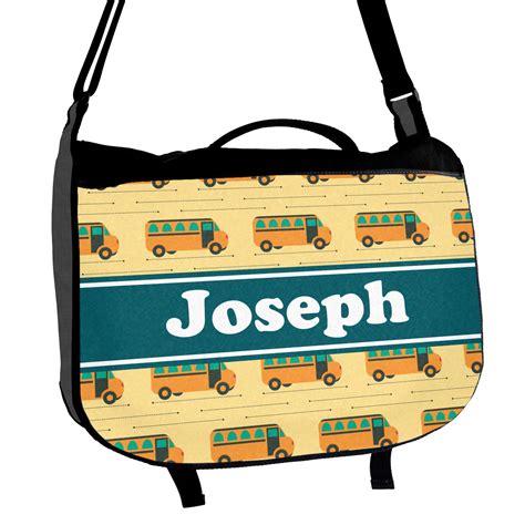 School Bus Messenger Bag Personalized Youcustomizeit