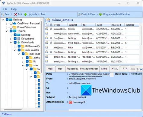 Comment Afficher Les Fichiers Eml Dans Windows 1110 Tech Tribune France