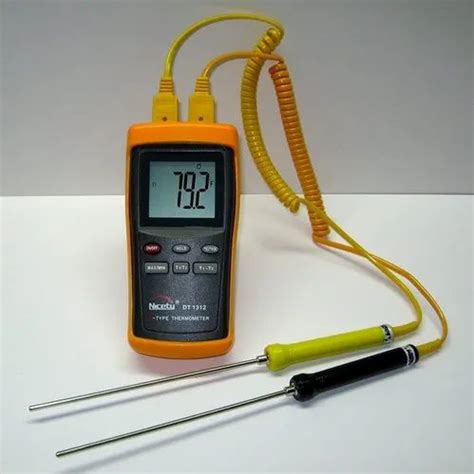Glass Temperature Sensor Digital Thermocouple Thermometer For