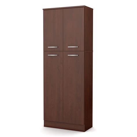 Glass, metal, granite, wood, marble Shop South Shore Furniture 23.5-in W x 61.9-in H x 11-in D ...