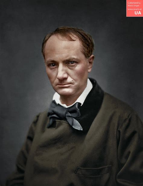 Charles Baudelaire 1853 R Colorization