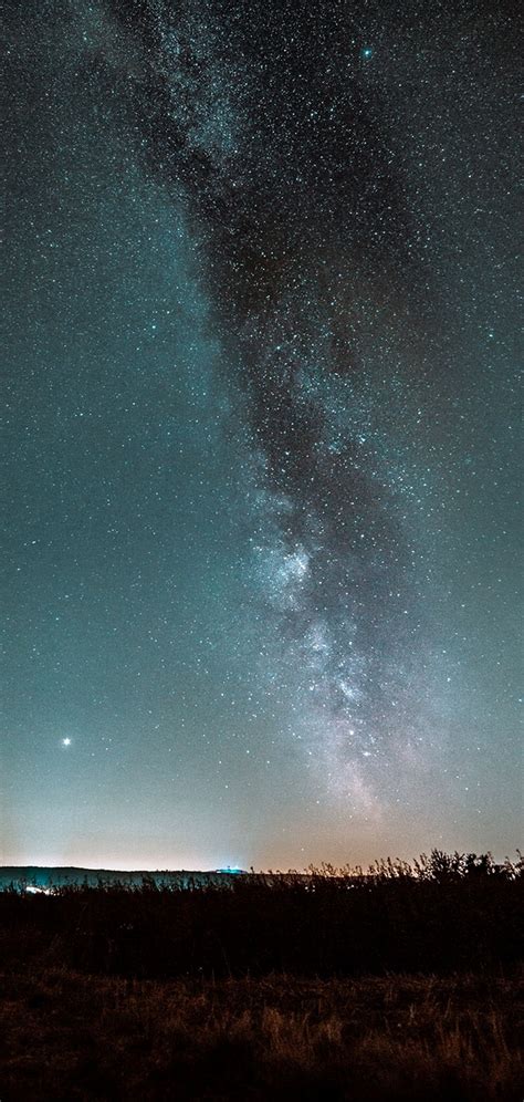 Milky Way Starry Sky Horizon 1080x2270