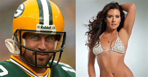 Packers Qb Aaron Rodgers Reportedly Dating Danica Patrick