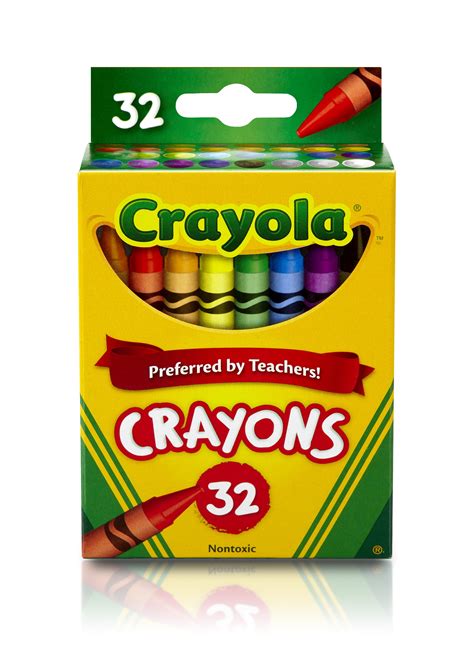 Crayola Classic Crayons 32 Ct Back To School Supplies Teacher