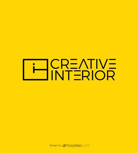 Freepiker Creative Interior Studio Decoration Business Logo