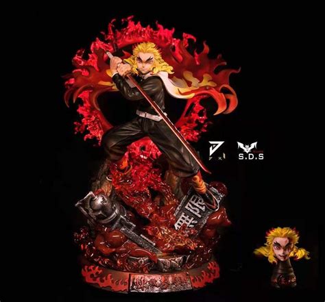 Jianke Studio X Sds Demon Slayer Rengoku Kyojuro 16 Scale Resin