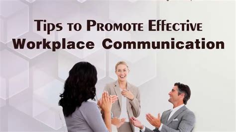 Tips To Promote Effective Workplace Communication Youtube
