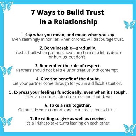 Ways To Build Trust In A Relationship Relationship Psychology Relationship Therapy Trust