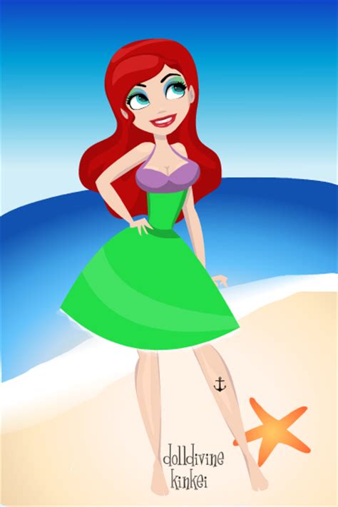Ariel Pin Up Deluxe Dolldivine By Invisibledorkette On Deviantart